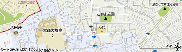 大阪府堺市中区深井清水町2115周辺の地図