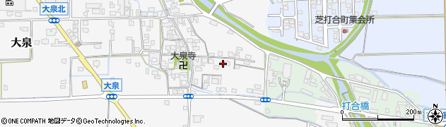 奈良県桜井市大泉248周辺の地図