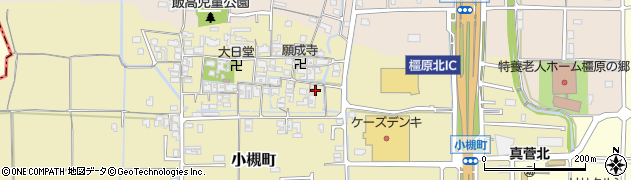 奈良県橿原市小槻町549-1周辺の地図