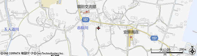 広島県福山市芦田町福田2462周辺の地図