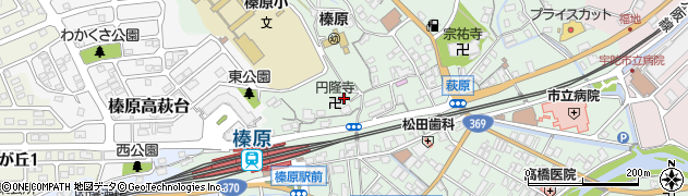 奈良県宇陀市榛原萩原2276周辺の地図