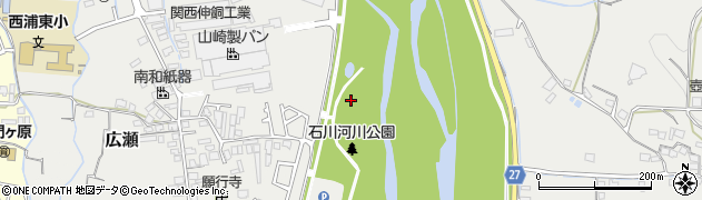 八尾河内長野自転車道線周辺の地図