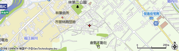 岡山県倉敷市林1935周辺の地図