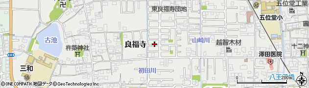 奈良県香芝市良福寺197-15周辺の地図