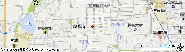 奈良県香芝市良福寺197-16周辺の地図