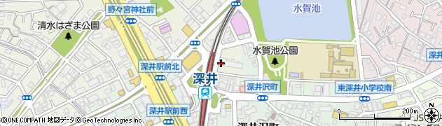 大阪府堺市中区深井清水町4015周辺の地図