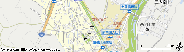 広島南原口郵便局周辺の地図
