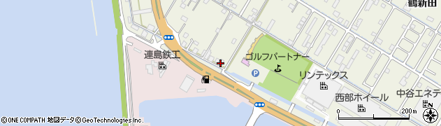 岡山県倉敷市連島町鶴新田3038周辺の地図