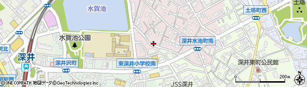 エステート堺周辺の地図
