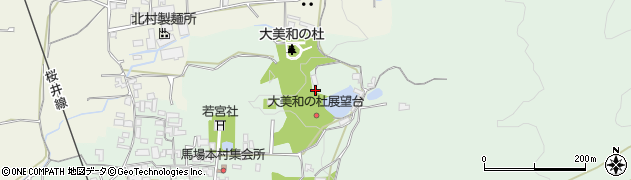 奈良県桜井市三輪62周辺の地図