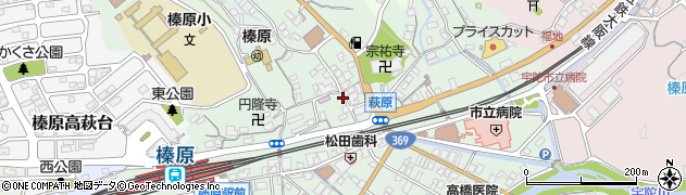 奈良県宇陀市榛原萩原2670周辺の地図