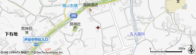 広島県福山市芦田町福田1078周辺の地図