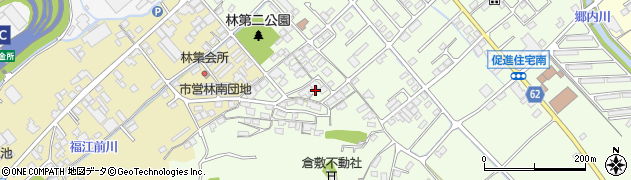岡山県倉敷市林1954周辺の地図