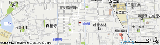 奈良県香芝市良福寺197-80周辺の地図