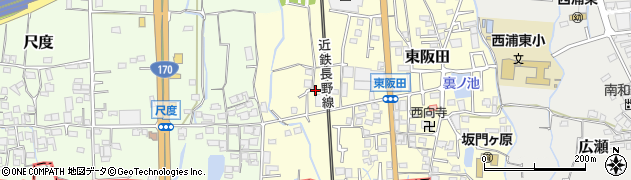 大阪府羽曳野市東阪田216周辺の地図