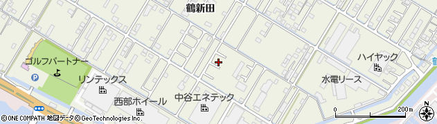 岡山県倉敷市連島町鶴新田2450周辺の地図