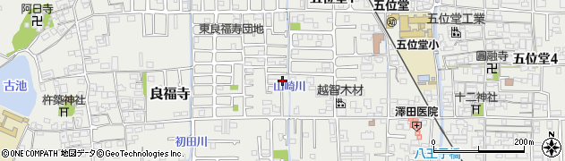 奈良県香芝市良福寺197-83周辺の地図