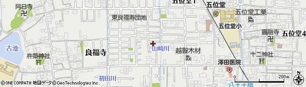 奈良県香芝市良福寺197-86周辺の地図