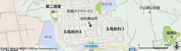 岡山県倉敷市玉島柏台周辺の地図