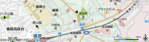 奈良県宇陀市榛原萩原2604周辺の地図