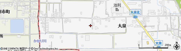 奈良県桜井市大泉410周辺の地図