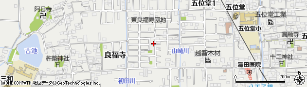 奈良県香芝市良福寺197-162周辺の地図