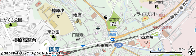 奈良県宇陀市榛原萩原2665周辺の地図