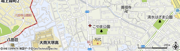 大阪府堺市中区深井清水町3286周辺の地図
