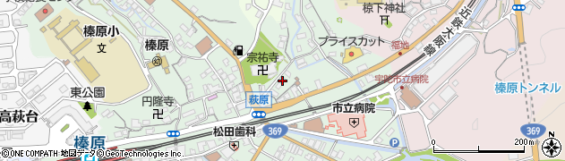 奈良県宇陀市榛原萩原2562周辺の地図