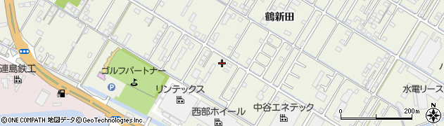 岡山県倉敷市連島町鶴新田2610周辺の地図