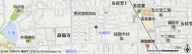 奈良県香芝市良福寺197周辺の地図