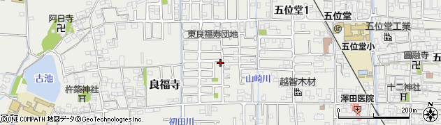奈良県香芝市良福寺197-164周辺の地図