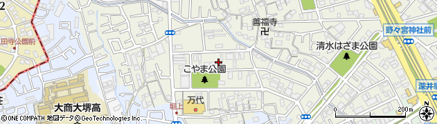 大阪府堺市中区深井清水町3269周辺の地図