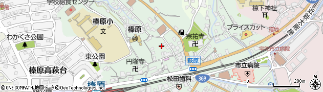 奈良県宇陀市榛原萩原2664周辺の地図