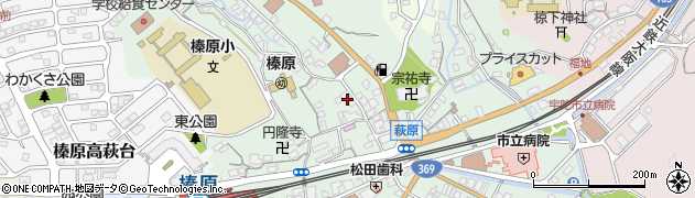 奈良県宇陀市榛原萩原2263周辺の地図