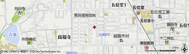 奈良県香芝市良福寺197-45周辺の地図