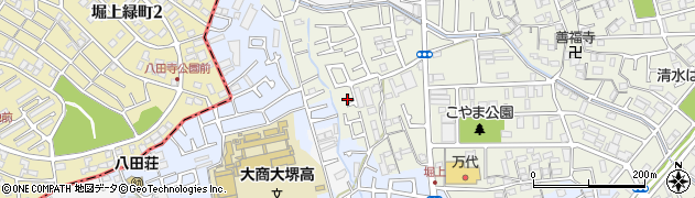 大阪府堺市中区深井清水町2070周辺の地図
