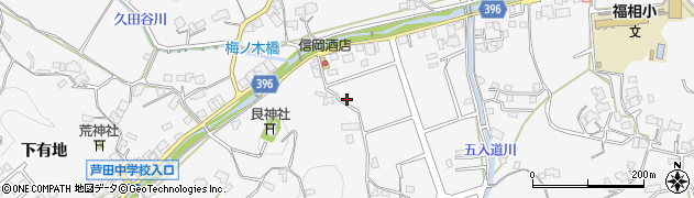 広島県福山市芦田町福田1075周辺の地図