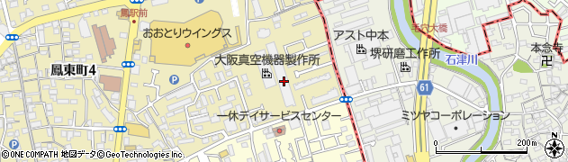 株式会社大阪真空機器製作所　ＭＰサービス周辺の地図