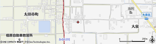 奈良県桜井市大泉431周辺の地図