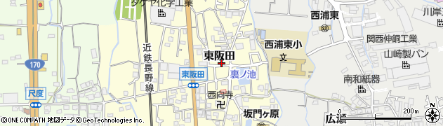 大阪府羽曳野市東阪田159周辺の地図