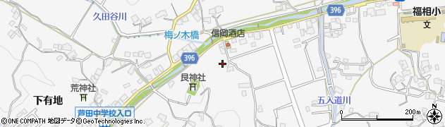 広島県福山市芦田町福田1077周辺の地図