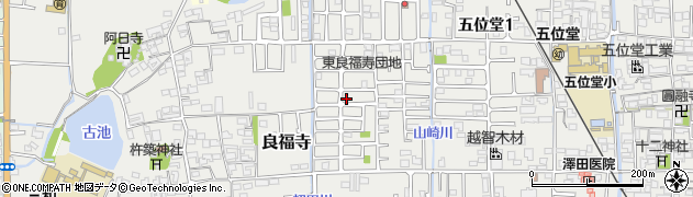 奈良県香芝市良福寺245周辺の地図