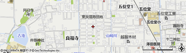 奈良県香芝市良福寺245-4周辺の地図