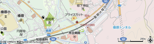 奈良県宇陀市榛原萩原831-1周辺の地図
