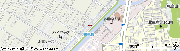 岡山県倉敷市連島町鶴新田3098周辺の地図