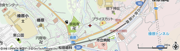 奈良県宇陀市榛原萩原2569周辺の地図