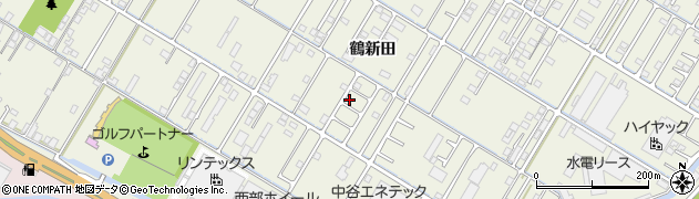 岡山県倉敷市連島町鶴新田2458-16周辺の地図