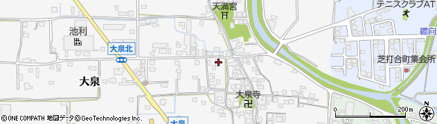 奈良県桜井市大泉335周辺の地図