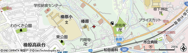 奈良県宇陀市榛原萩原2656周辺の地図